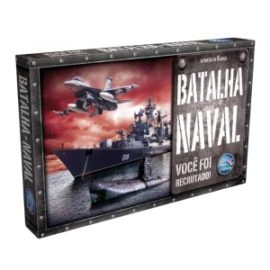 Jogo de Tabuleiro Batalha Naval Pais e Filhos