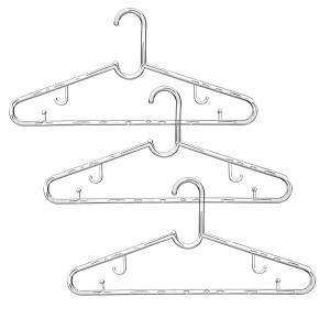 Kit de Cabides Plus com 3 peças Cristal Paramount