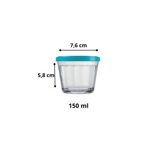 Pote de Vidro Marinex Facilita Vap 150ml
