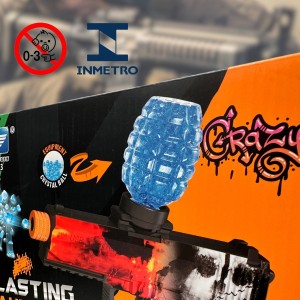 Brinquedo Pistola Elétrica de Gel XC2223 rápida estilo Glock