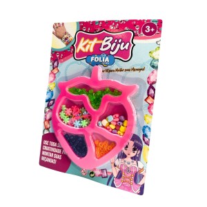 Kit Criativo Beleza Biju com Várias Miçangas para Montar