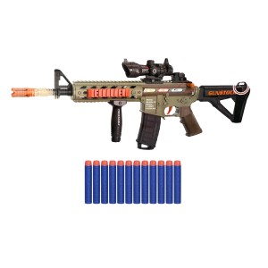 Brinquedo Lançador de Dardos Estilo Nerf com 12 Dardos