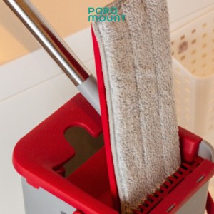 Mop Spray com Dispenser 380mL Vermelho e Cinza da Paramount