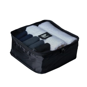 Organizador Mala de Viagem Preto C Tela 29x29x15cm Paramount