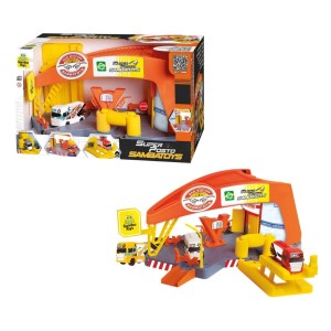 Brinquedo Posto De Gasolina Troca De Óleo Com Caminhão