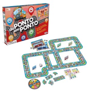Jogo De Tabuleiro De Ponto Em Ponto Pais & Filhos