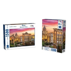 Quebra-Cabeças Roma Ruínas Do Fórum 1500 Peças Pais & Filhos