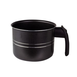 Fervedor Canecão Leiteira Preto 1.1L N12 Araflon