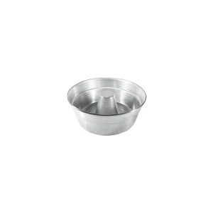 Forma Redonda de Bolo com Furo N.16  em Alumínio