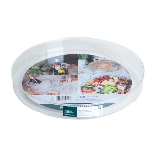 Organizador Diamond Giratório 44CM Transparente da Paramount