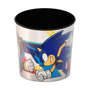 Balde de PipocaGrande  Sonic 4L Estilo Geek  Sega