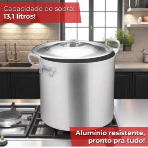 Caldeirão Hotel Plus de Alumínio N.28 em Alumínio