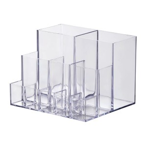 Organizador de Cosméticos Elegance 15x3,0x11cm Transparente