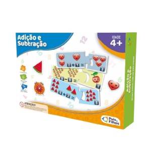 Jogo Educativo Adição E Subtração Pais & Filhos