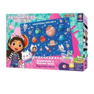 Jogo Educativo Conhecendo o Sistema Solar da Gabby