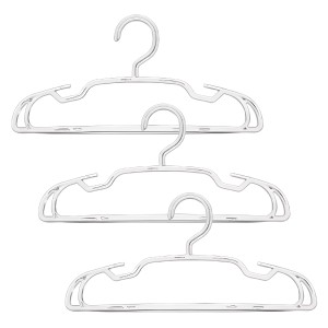 kit de Cabides Klinn com 3 peças Cristal Paramount