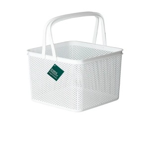 Cesto Línea com Alça Quadrado Branco da Paramount